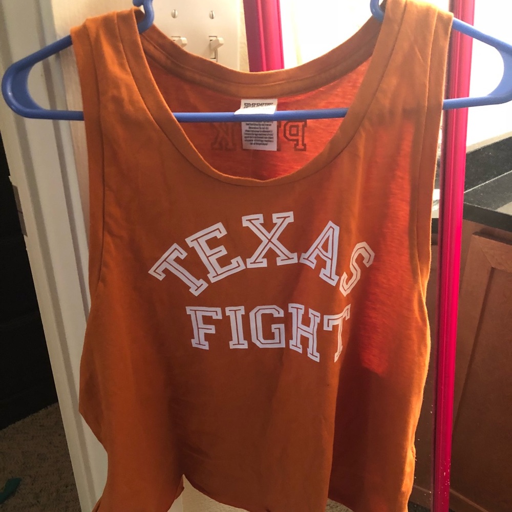 UT Texas Longhorn Victoria Secret PINK Top